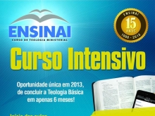 Prorrogado o prazo de Inscri��o do Curso Intensivo
